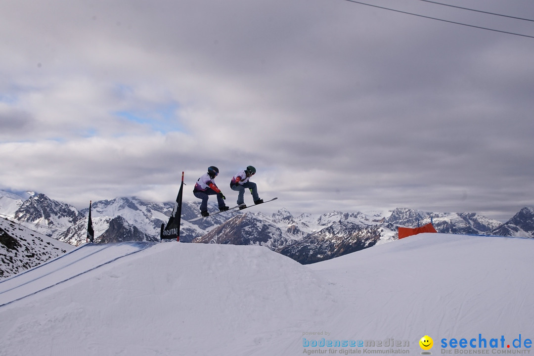 Finale FIS Snowboard Cross Weltcup Team Event: Montafon, 18.12.2016