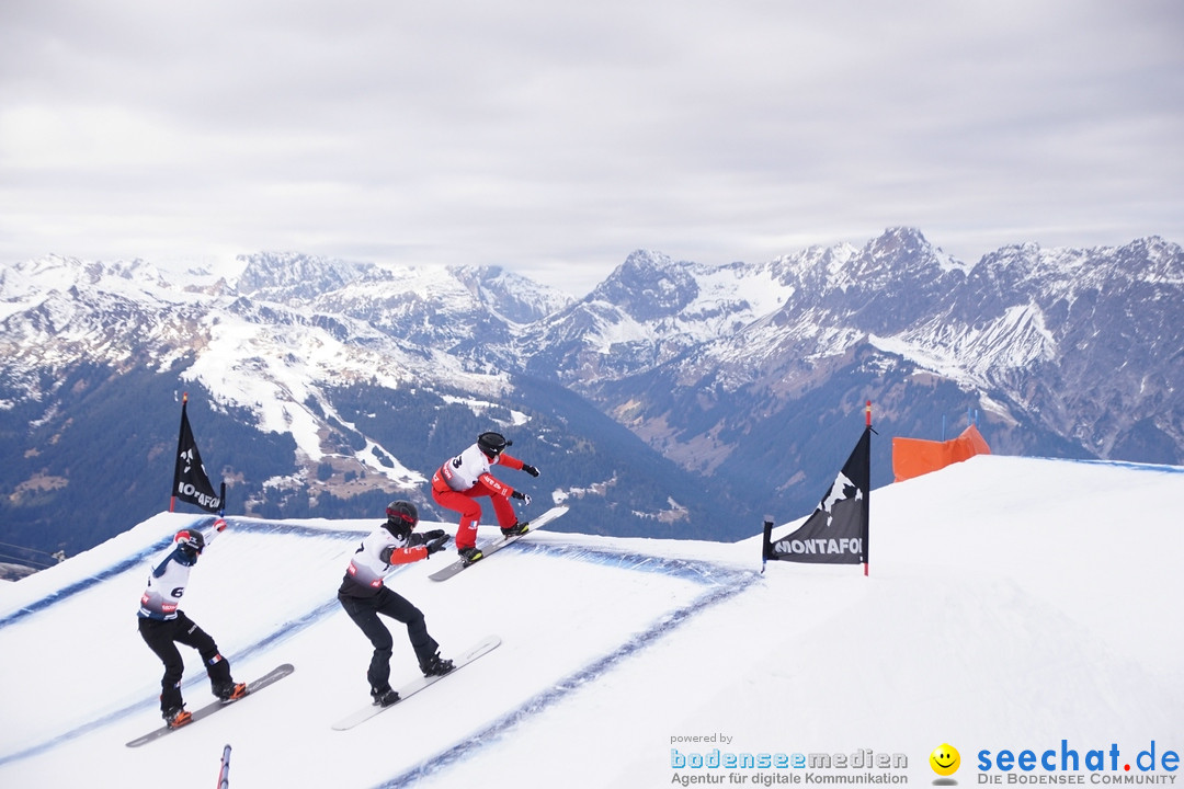 Finale FIS Snowboard Cross Weltcup Team Event: Montafon, 18.12.2016