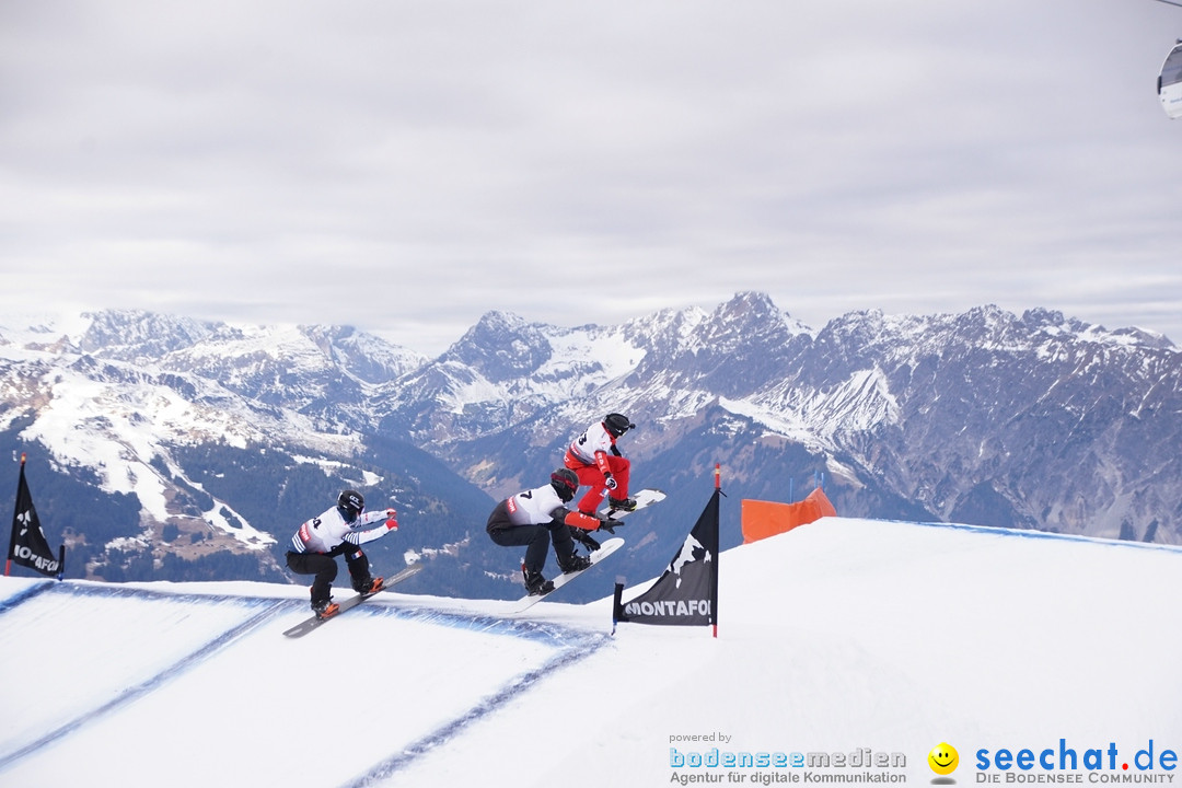 Finale FIS Snowboard Cross Weltcup Team Event: Montafon, 18.12.2016