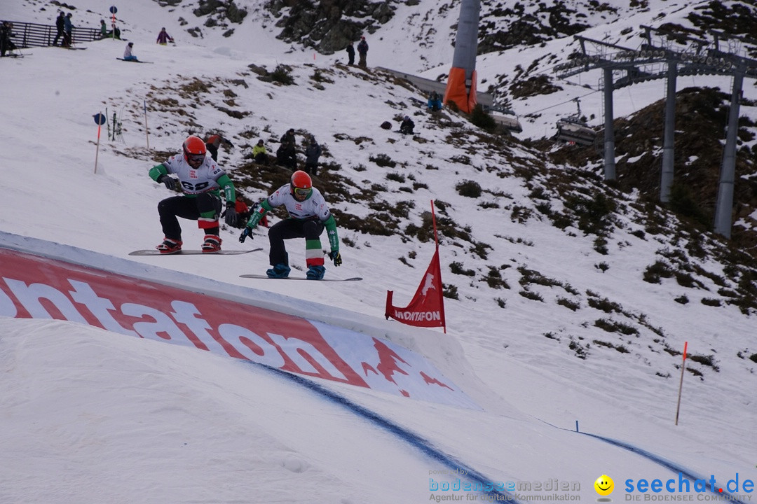 Finale FIS Snowboard Cross Weltcup Team Event: Montafon, 18.12.2016