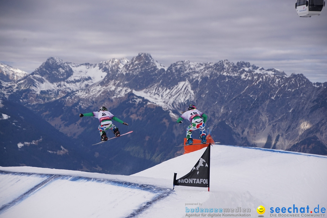 Finale FIS Snowboard Cross Weltcup Team Event: Montafon, 18.12.2016