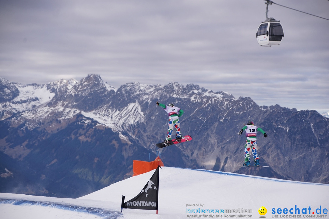 Finale FIS Snowboard Cross Weltcup Team Event: Montafon, 18.12.2016