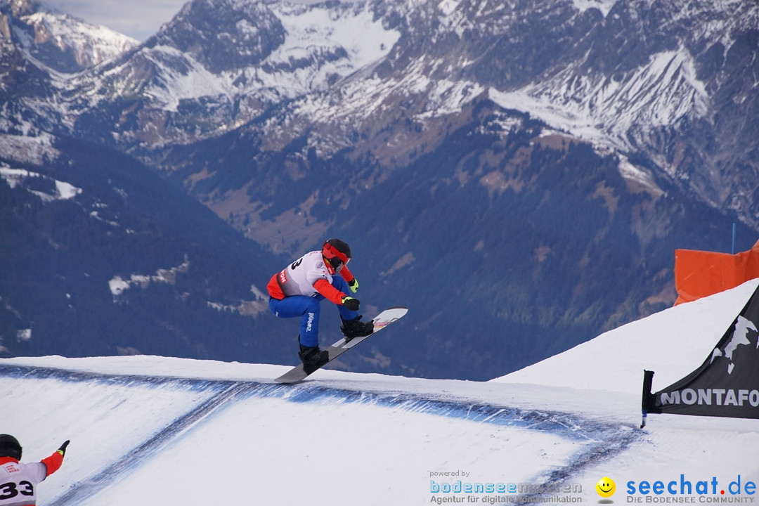 Finale FIS Snowboard Cross Weltcup Team Event: Montafon, 18.12.2016