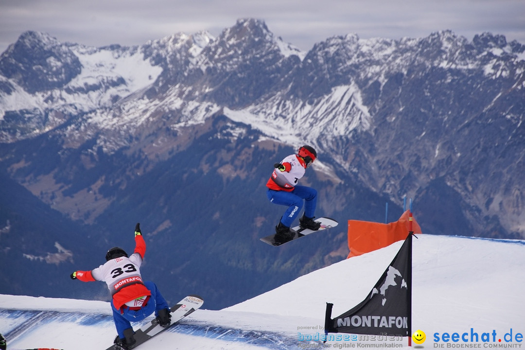 Finale FIS Snowboard Cross Weltcup Team Event: Montafon, 18.12.2016