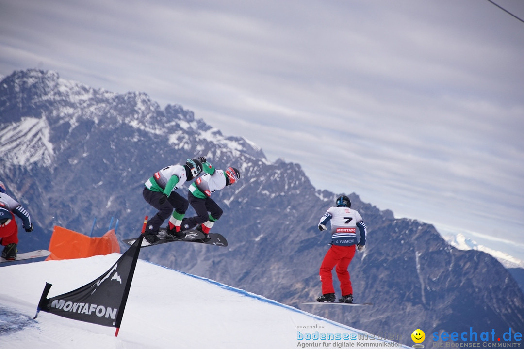 Finale FIS Snowboard Cross Weltcup Team Event: Montafon, 18.12.2016