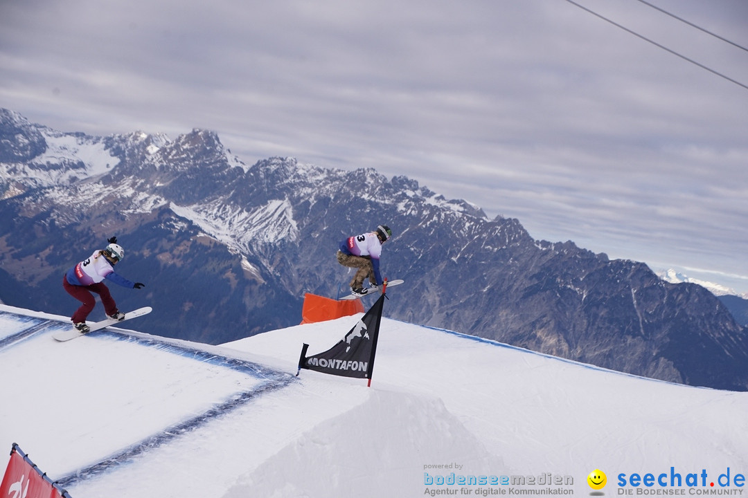 Finale FIS Snowboard Cross Weltcup Team Event: Montafon, 18.12.2016