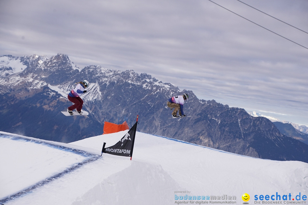 Finale FIS Snowboard Cross Weltcup Team Event: Montafon, 18.12.2016