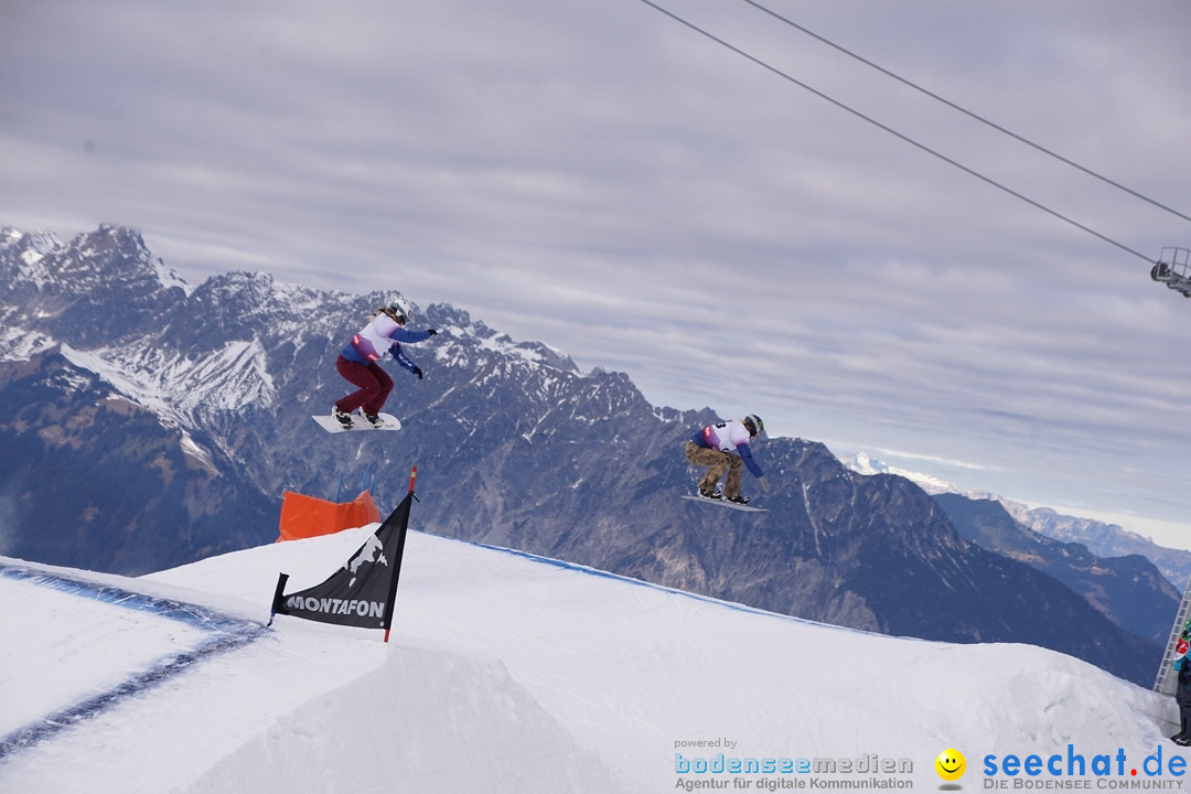 Finale FIS Snowboard Cross Weltcup Team Event: Montafon, 18.12.2016