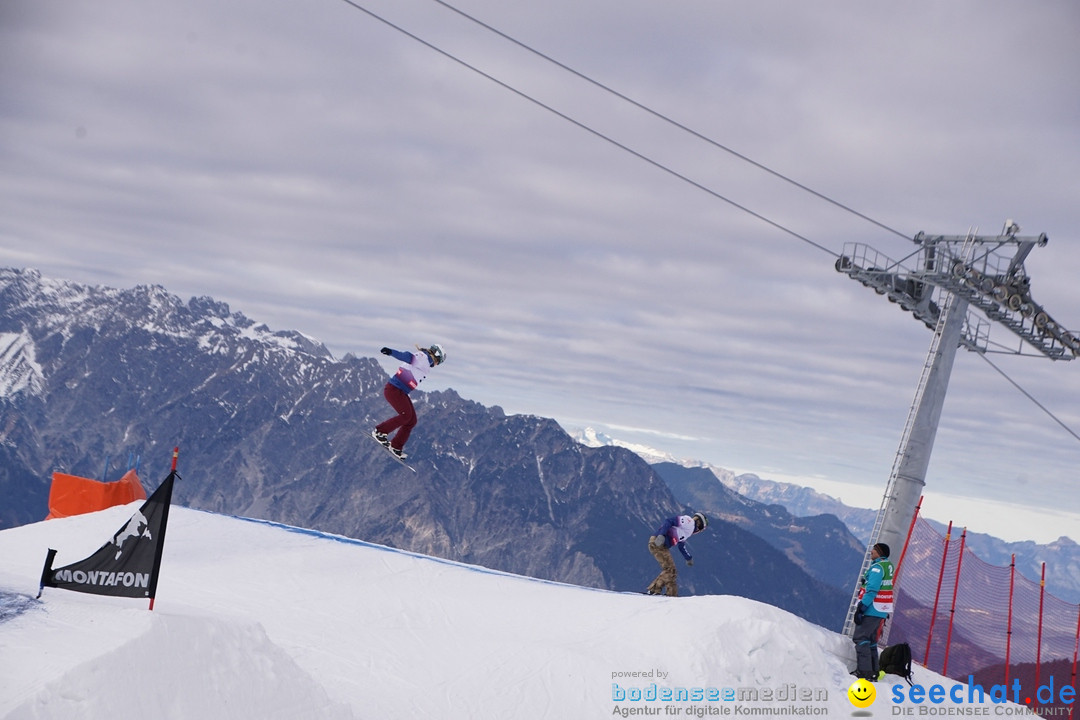 Finale FIS Snowboard Cross Weltcup Team Event: Montafon, 18.12.2016