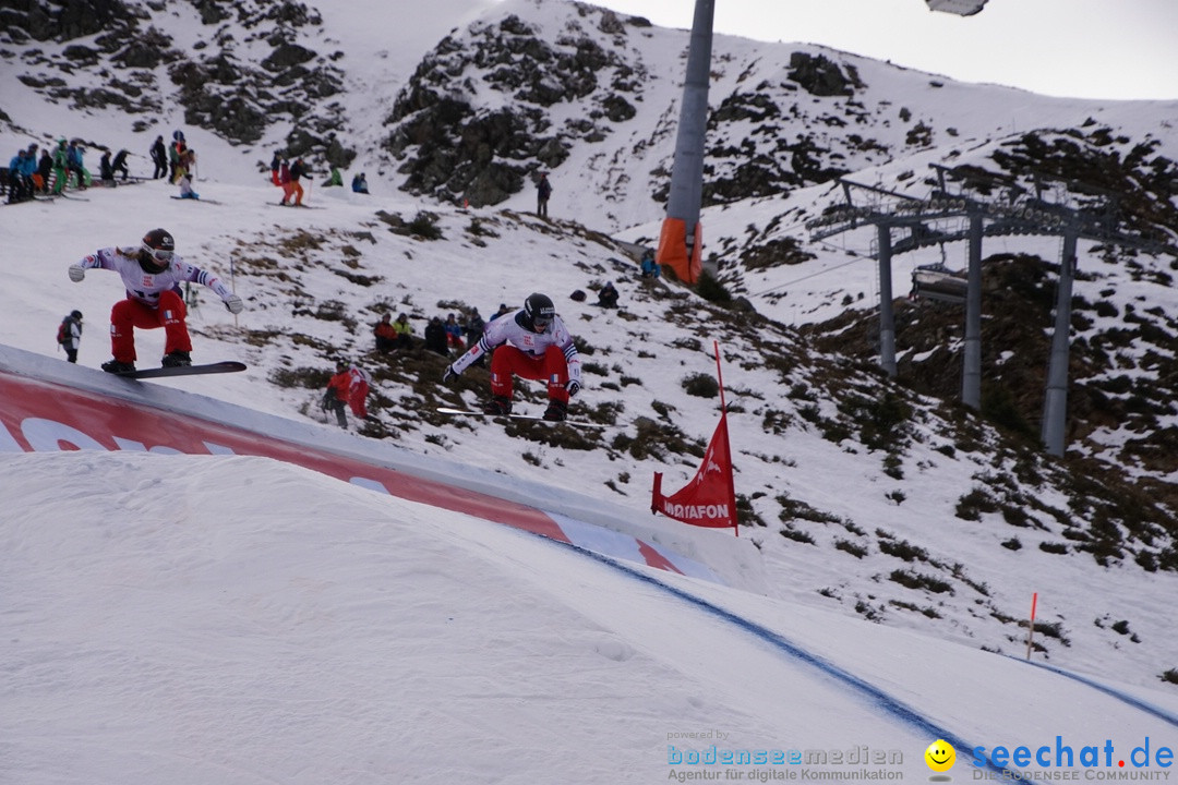 Finale FIS Snowboard Cross Weltcup Team Event: Montafon, 18.12.2016