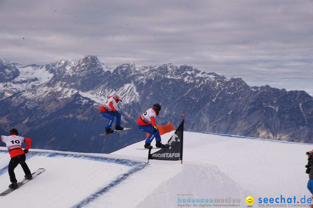 Finale FIS Snowboard Cross Weltcup Team Event: Montafon, 18.12.2016