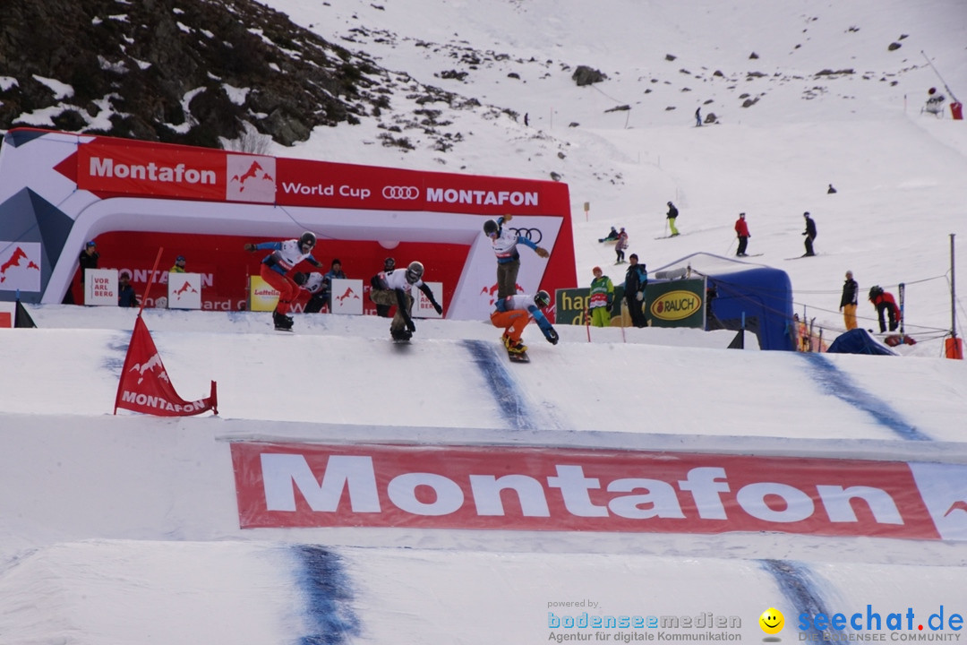 Finale FIS Snowboard Cross Weltcup Team Event: Montafon, 18.12.2016