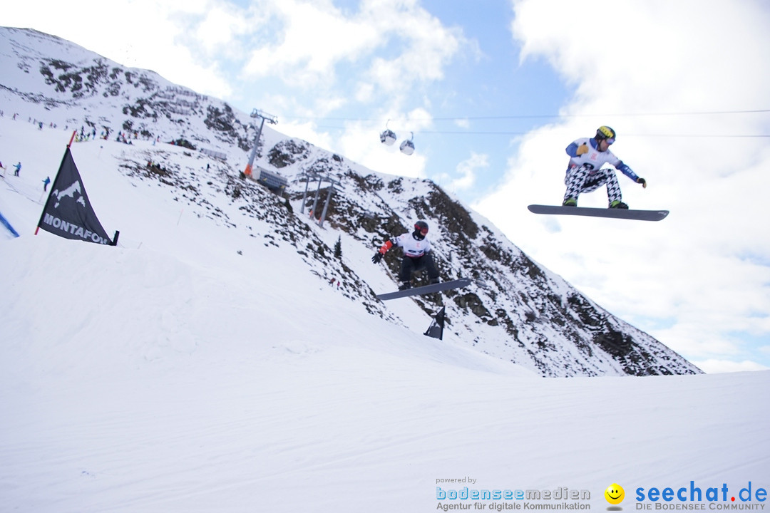 Finale FIS Snowboard Cross Weltcup Team Event: Montafon, 18.12.2016