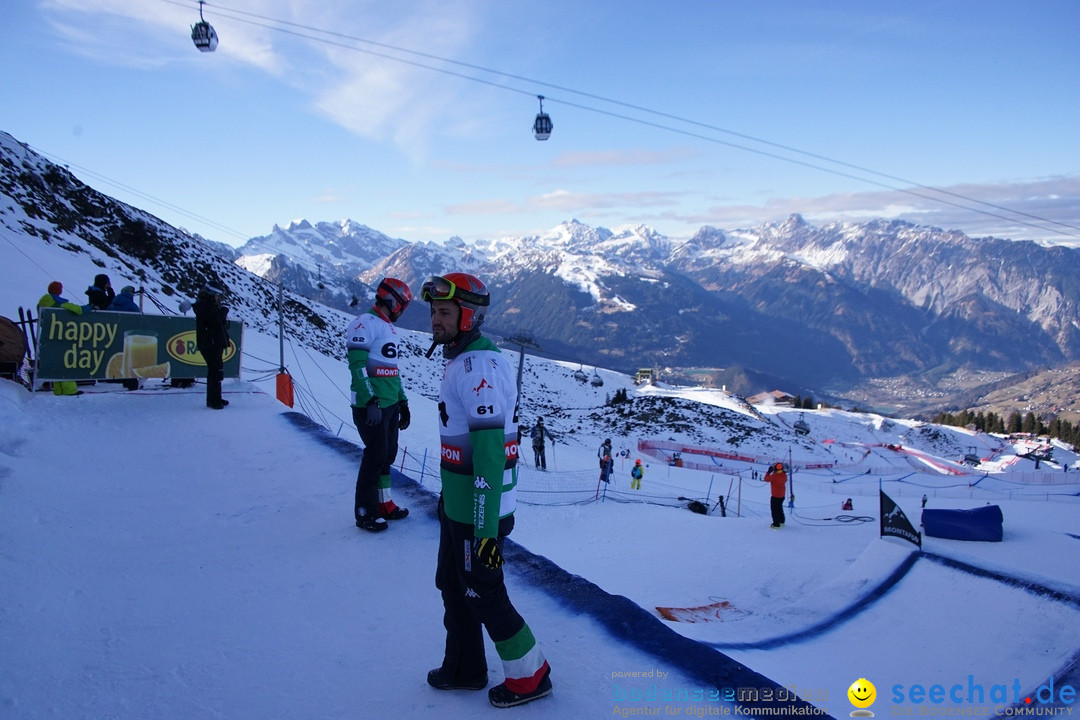 Finale FIS Snowboard Cross Weltcup Team Event: Montafon, 18.12.2016