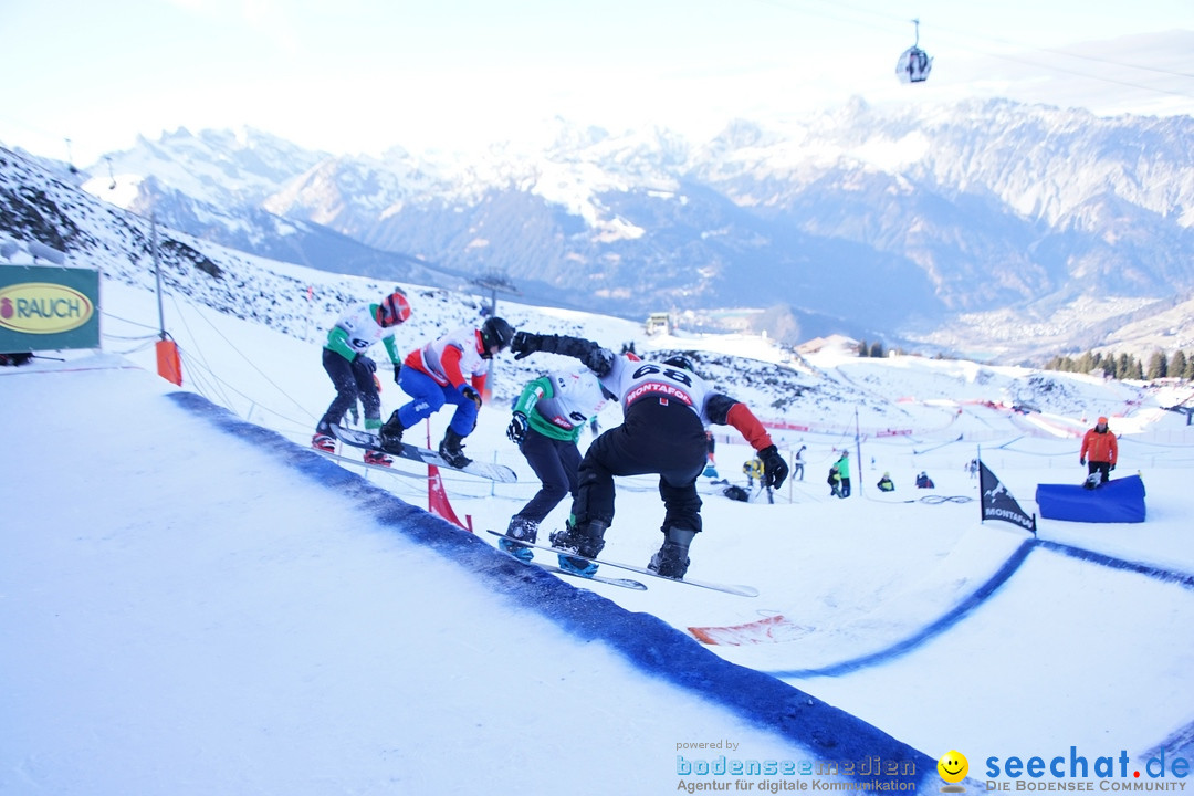 Finale FIS Snowboard Cross Weltcup Team Event: Montafon, 18.12.2016