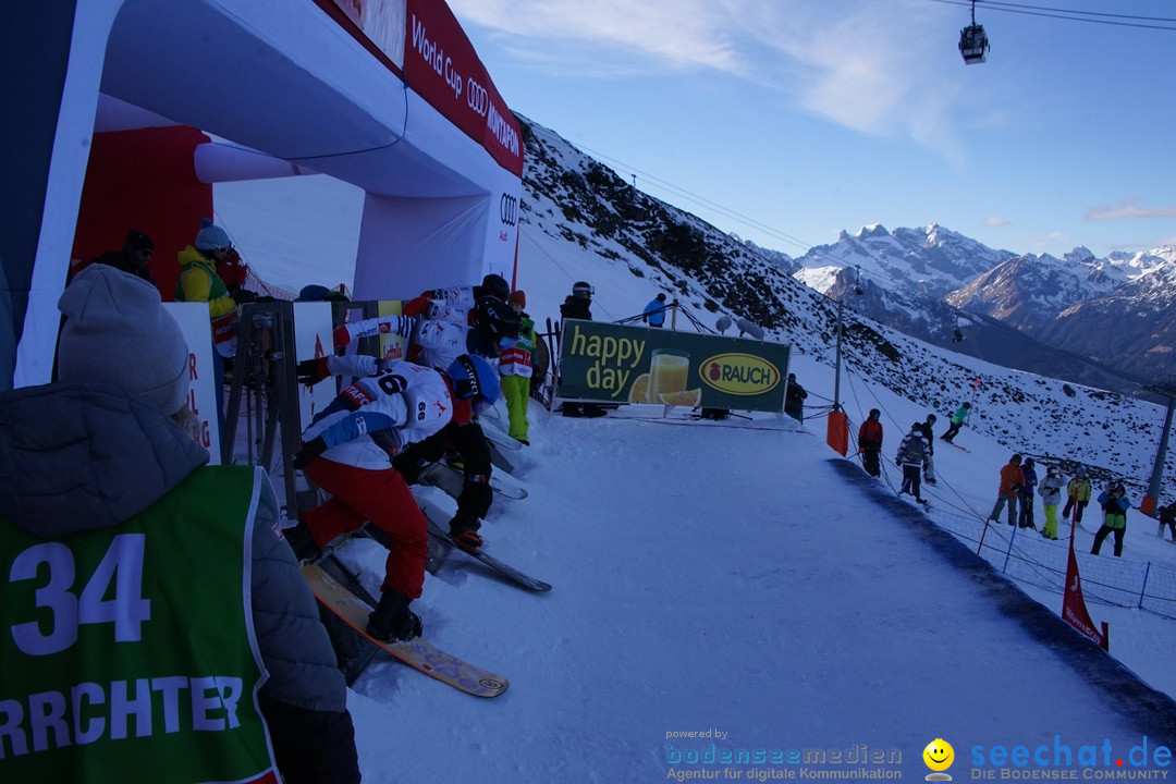 Finale FIS Snowboard Cross Weltcup Team Event: Montafon, 18.12.2016