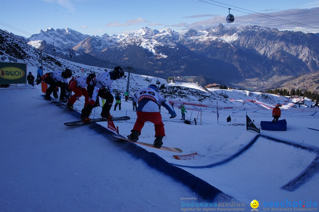 Finale FIS Snowboard Cross Weltcup Team Event: Montafon, 18.12.2016