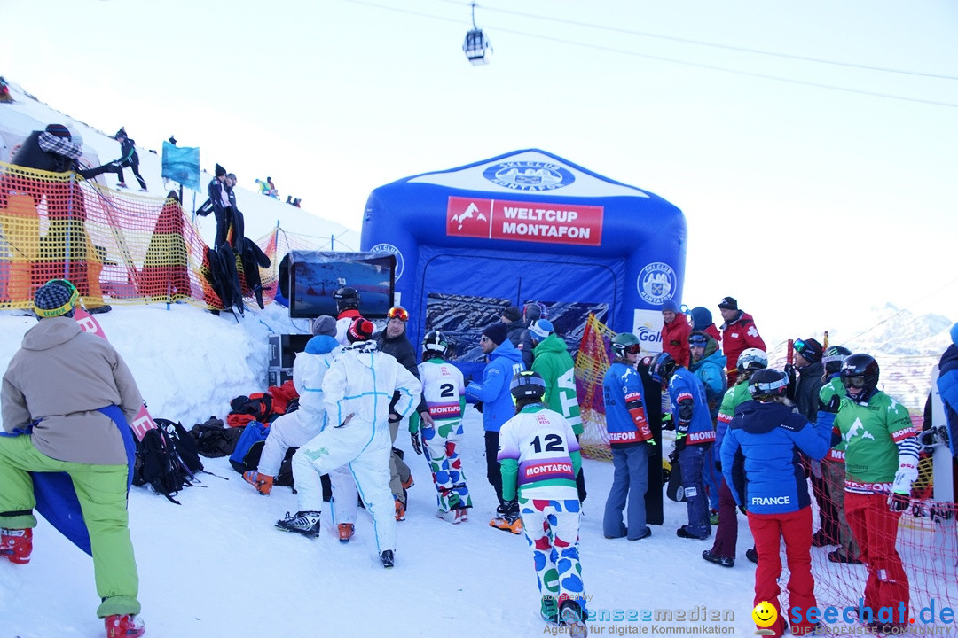 Finale FIS Snowboard Cross Weltcup Team Event: Montafon, 18.12.2016