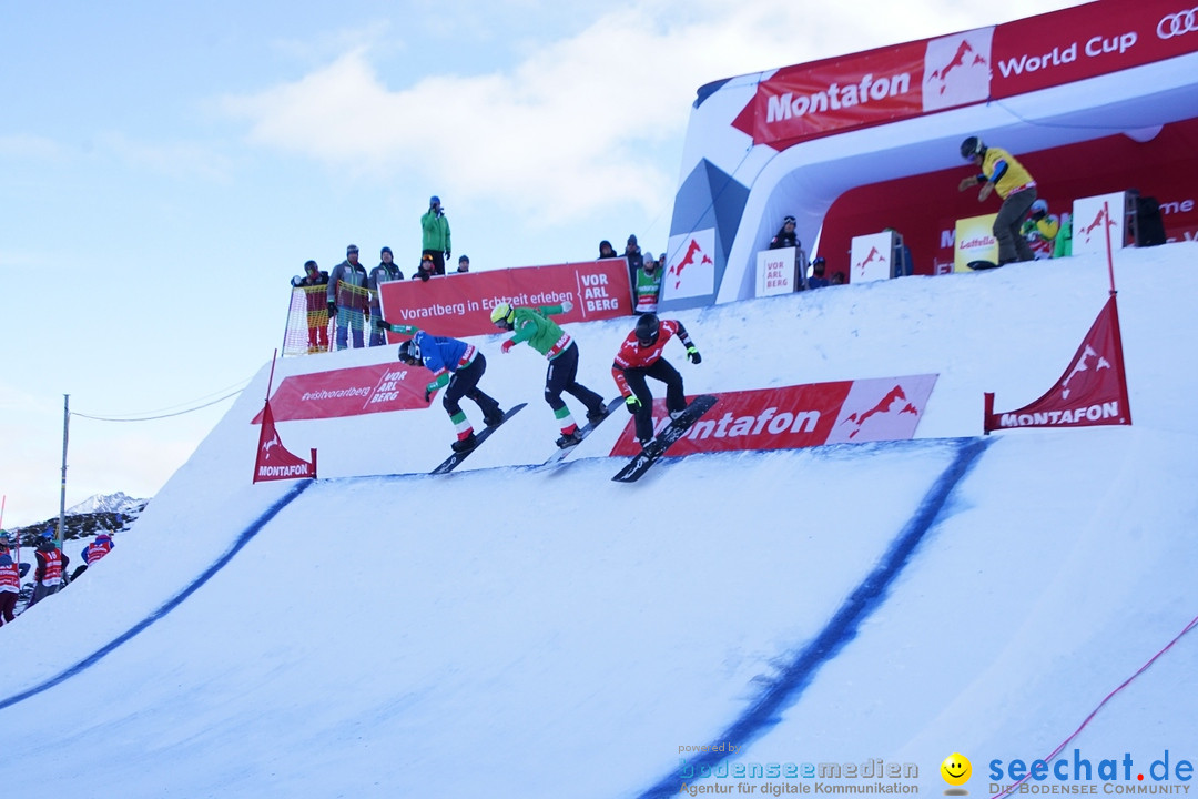 Finale FIS Snowboard Cross Weltcup Team Event: Montafon, 18.12.2016