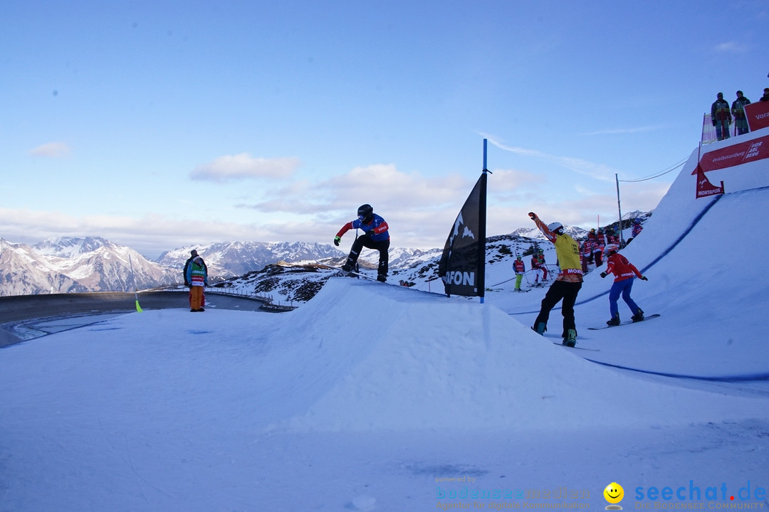 Finale FIS Snowboard Cross Weltcup Team Event: Montafon, 18.12.2016