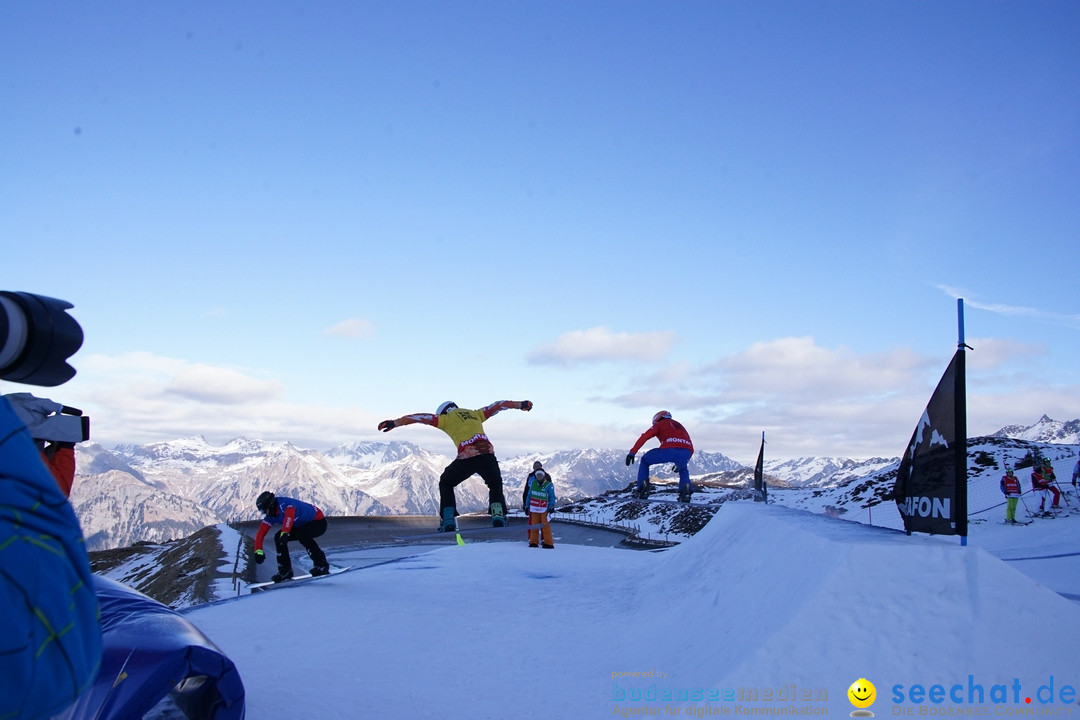 Finale FIS Snowboard Cross Weltcup Team Event: Montafon, 18.12.2016