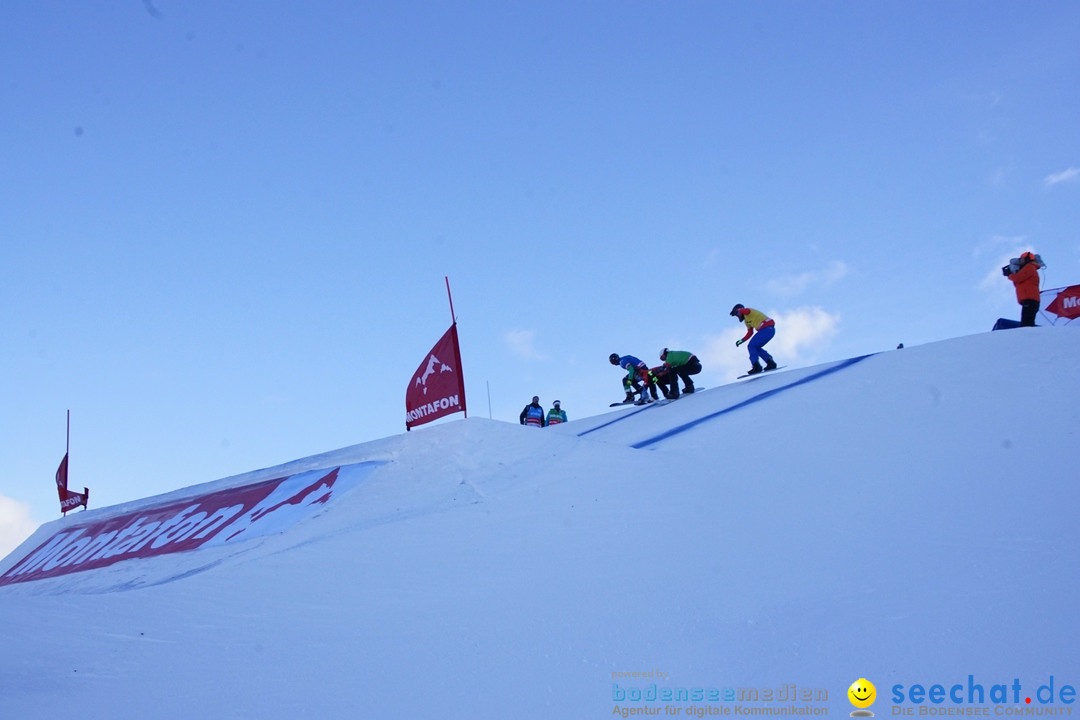 Finale FIS Snowboard Cross Weltcup Team Event: Montafon, 18.12.2016