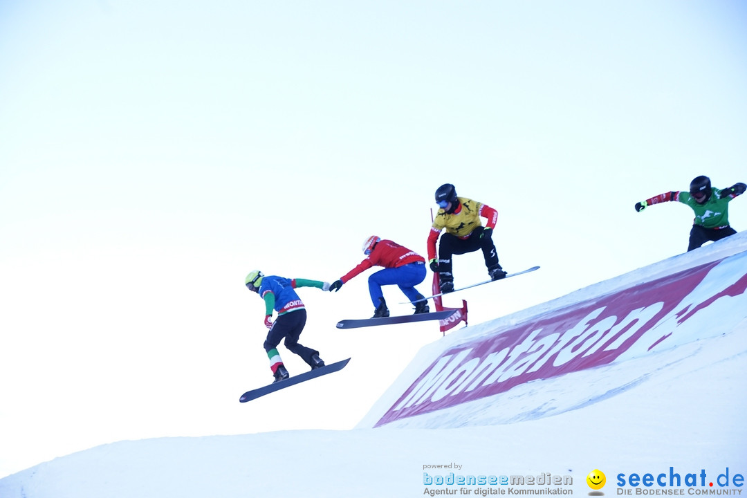 Finale FIS Snowboard Cross Weltcup Team Event: Montafon, 18.12.2016