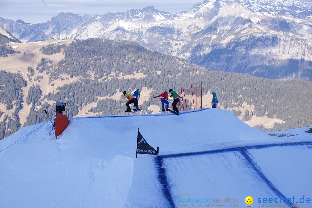 Finale FIS Snowboard Cross Weltcup Team Event: Montafon, 18.12.2016