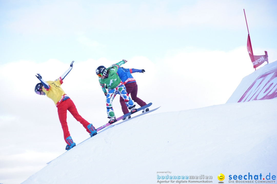 Finale FIS Snowboard Cross Weltcup Team Event: Montafon, 18.12.2016