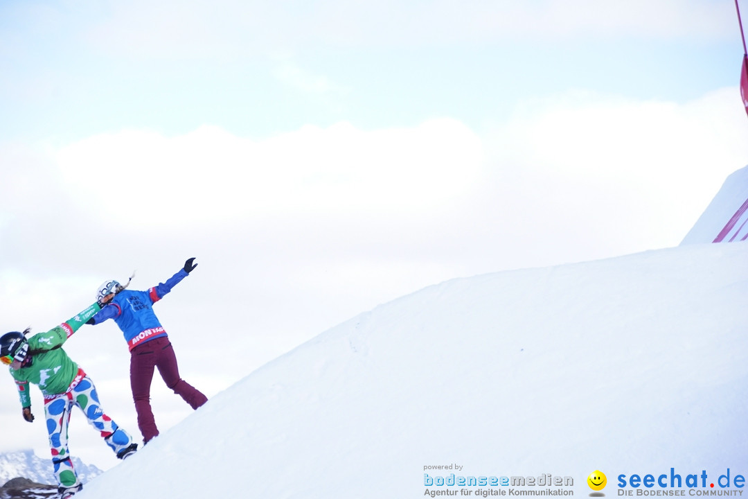 Finale FIS Snowboard Cross Weltcup Team Event: Montafon, 18.12.2016