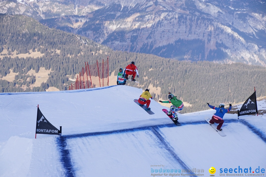 Finale FIS Snowboard Cross Weltcup Team Event: Montafon, 18.12.2016