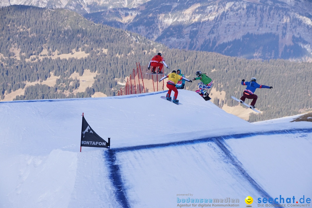 Finale FIS Snowboard Cross Weltcup Team Event: Montafon, 18.12.2016