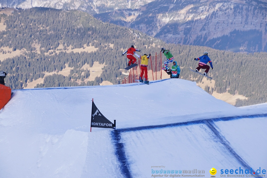 Finale FIS Snowboard Cross Weltcup Team Event: Montafon, 18.12.2016