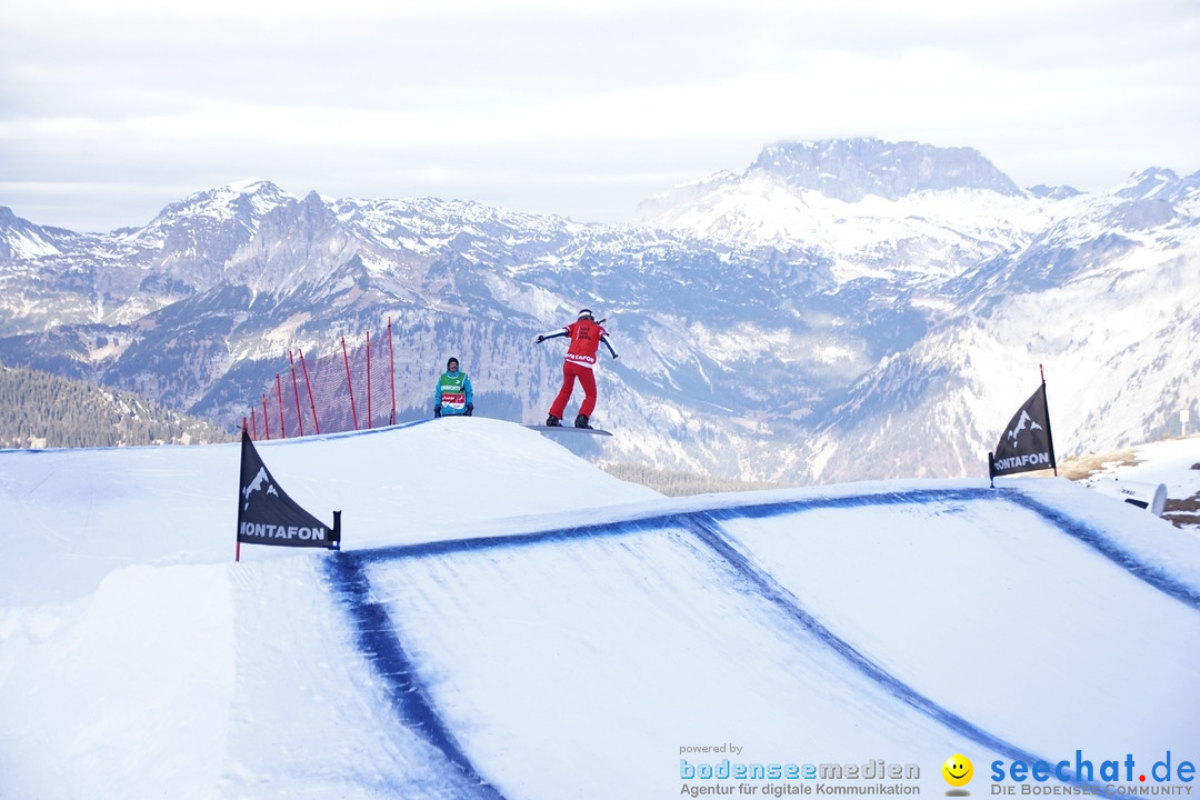 Finale FIS Snowboard Cross Weltcup Team Event: Montafon, 18.12.2016