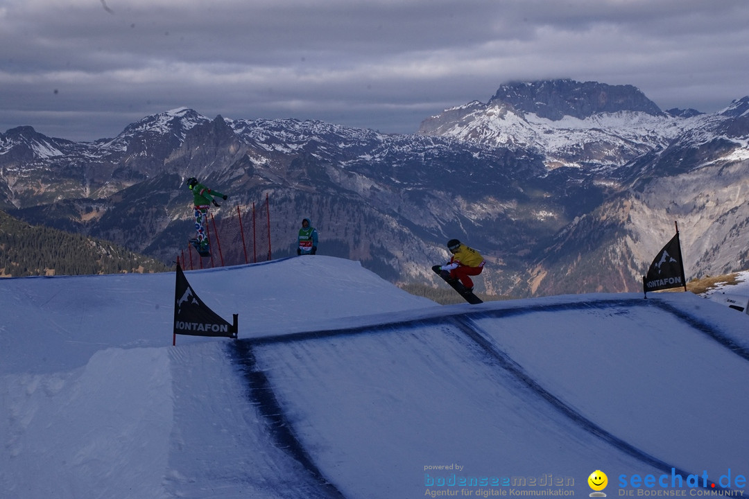 Finale FIS Snowboard Cross Weltcup Team Event: Montafon, 18.12.2016