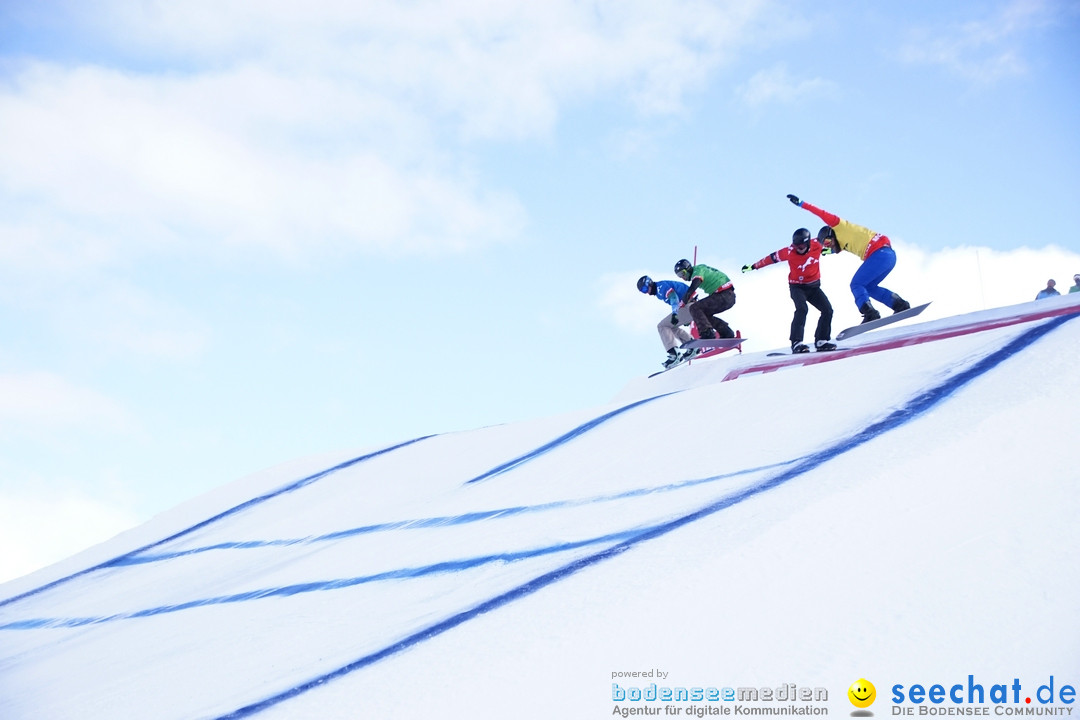 Finale FIS Snowboard Cross Weltcup Team Event: Montafon, 18.12.2016