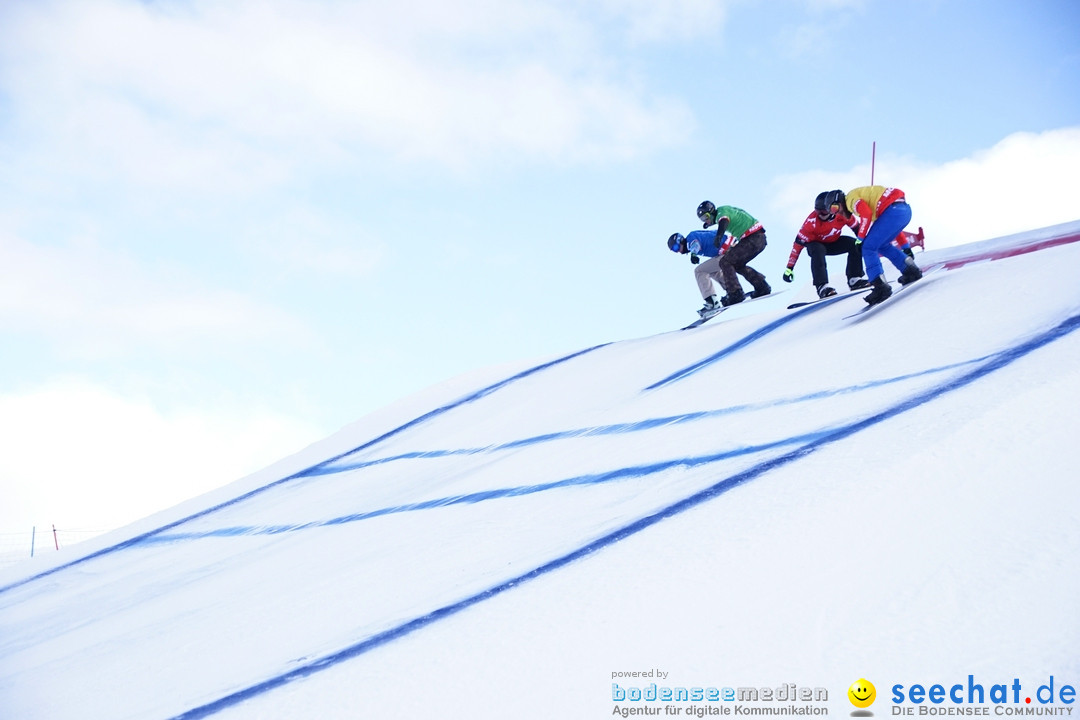 Finale FIS Snowboard Cross Weltcup Team Event: Montafon, 18.12.2016