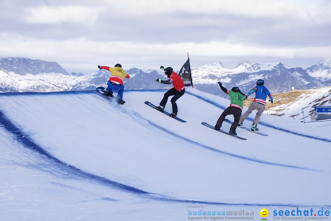 Finale FIS Snowboard Cross Weltcup Team Event: Montafon, 18.12.2016