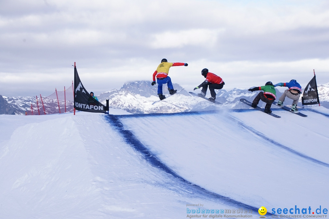 Finale FIS Snowboard Cross Weltcup Team Event: Montafon, 18.12.2016