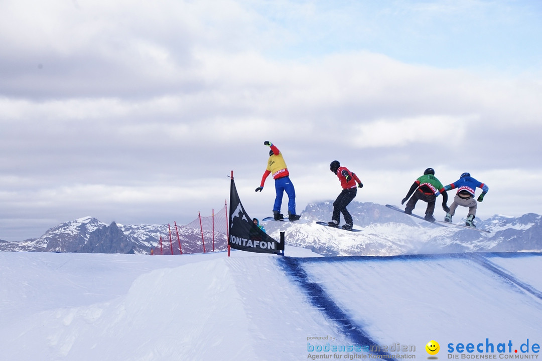 Finale FIS Snowboard Cross Weltcup Team Event: Montafon, 18.12.2016