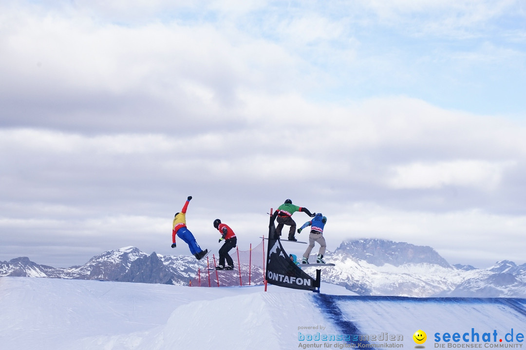 Finale FIS Snowboard Cross Weltcup Team Event: Montafon, 18.12.2016