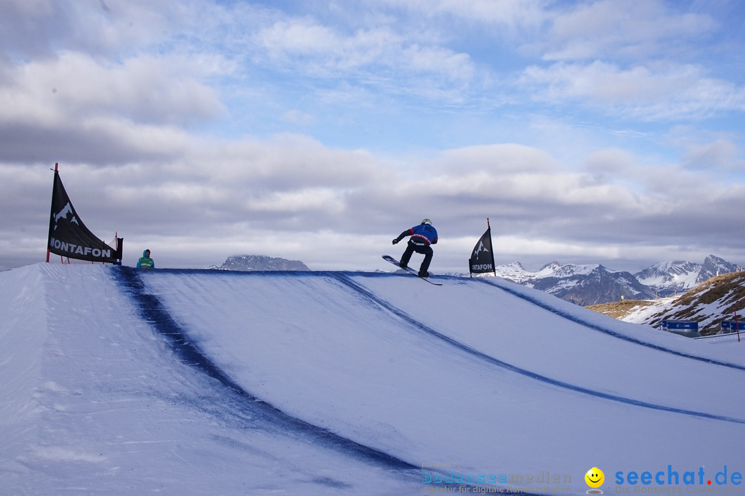 Finale FIS Snowboard Cross Weltcup Team Event: Montafon, 18.12.2016