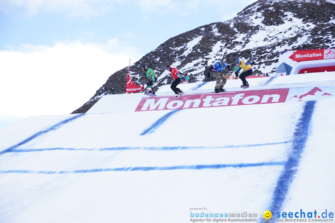 Finale FIS Snowboard Cross Weltcup Team Event: Montafon, 18.12.2016