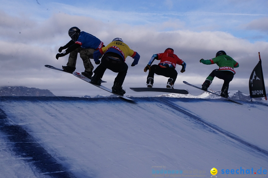 Finale FIS Snowboard Cross Weltcup Team Event: Montafon, 18.12.2016