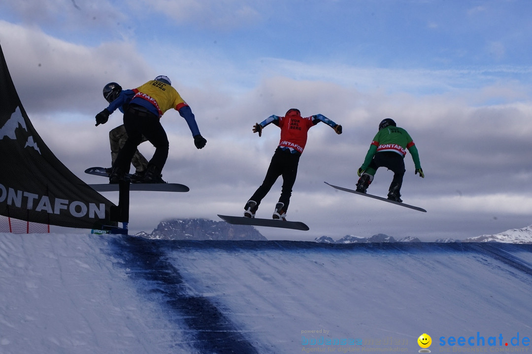 Finale FIS Snowboard Cross Weltcup Team Event: Montafon, 18.12.2016