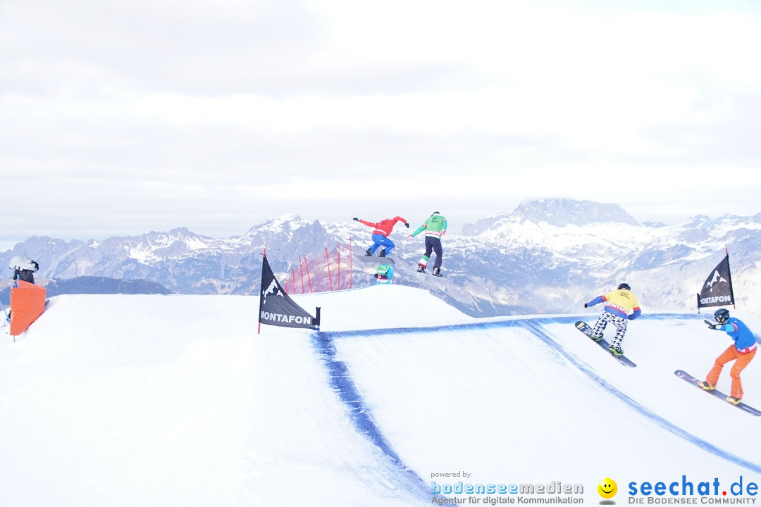 Finale FIS Snowboard Cross Weltcup Team Event: Montafon, 18.12.2016