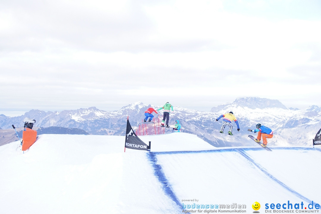 Finale FIS Snowboard Cross Weltcup Team Event: Montafon, 18.12.2016