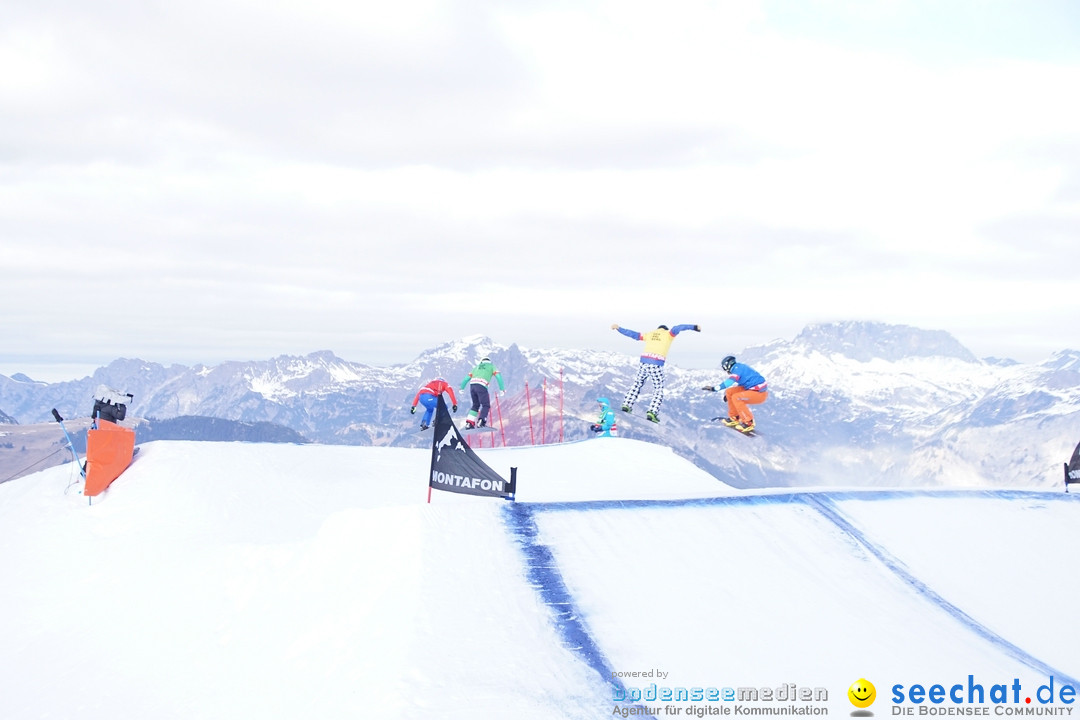 Finale FIS Snowboard Cross Weltcup Team Event: Montafon, 18.12.2016