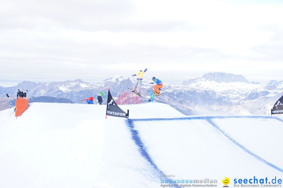 Finale FIS Snowboard Cross Weltcup Team Event: Montafon, 18.12.2016