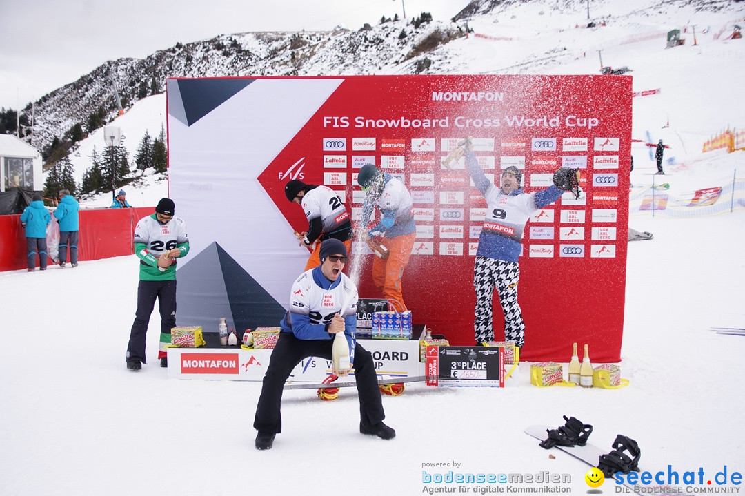 Finale FIS Snowboard Cross Weltcup Team Event: Montafon, 18.12.2016